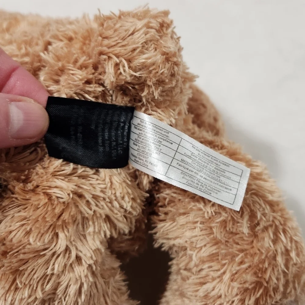 Harley Davidson HD Stuffed Plushie Tan Teddy Bear